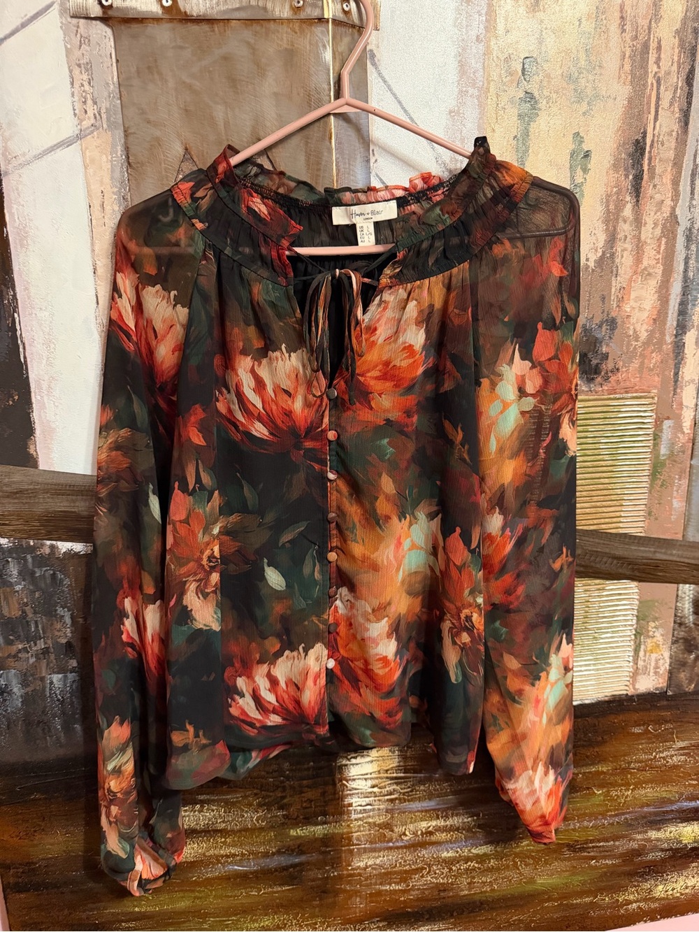 FLORAL BLOUSE